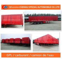 3 Essieux Fourgon Semi-Remorque, Box Van Semi Trailer